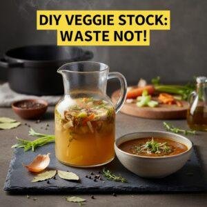 DIY Veggie Stock: Waste Not!