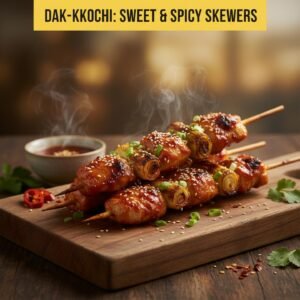 Dak-kkochi: Sweet & Spicy Skewers