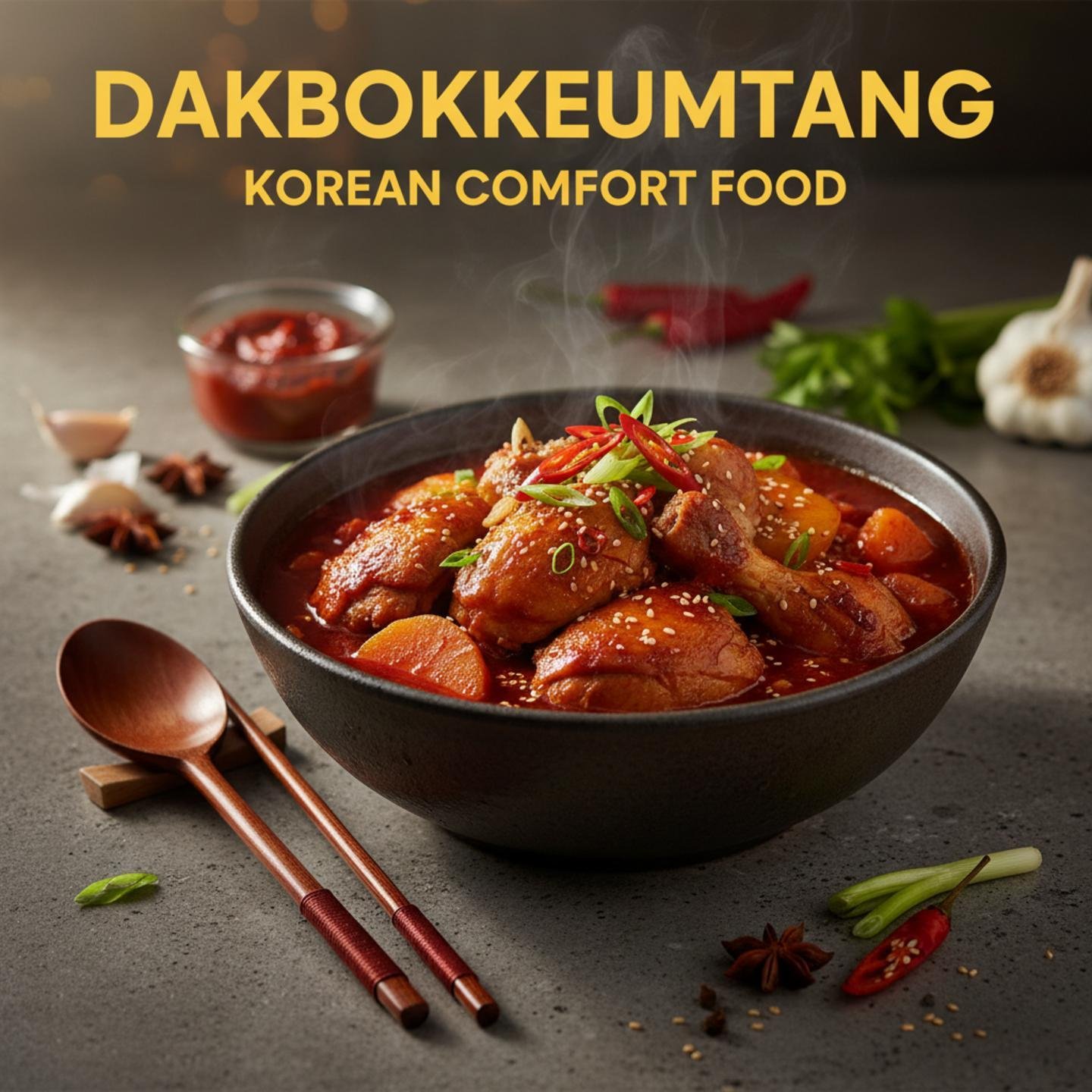 Dakbokkeumtang: Korean Comfort Food