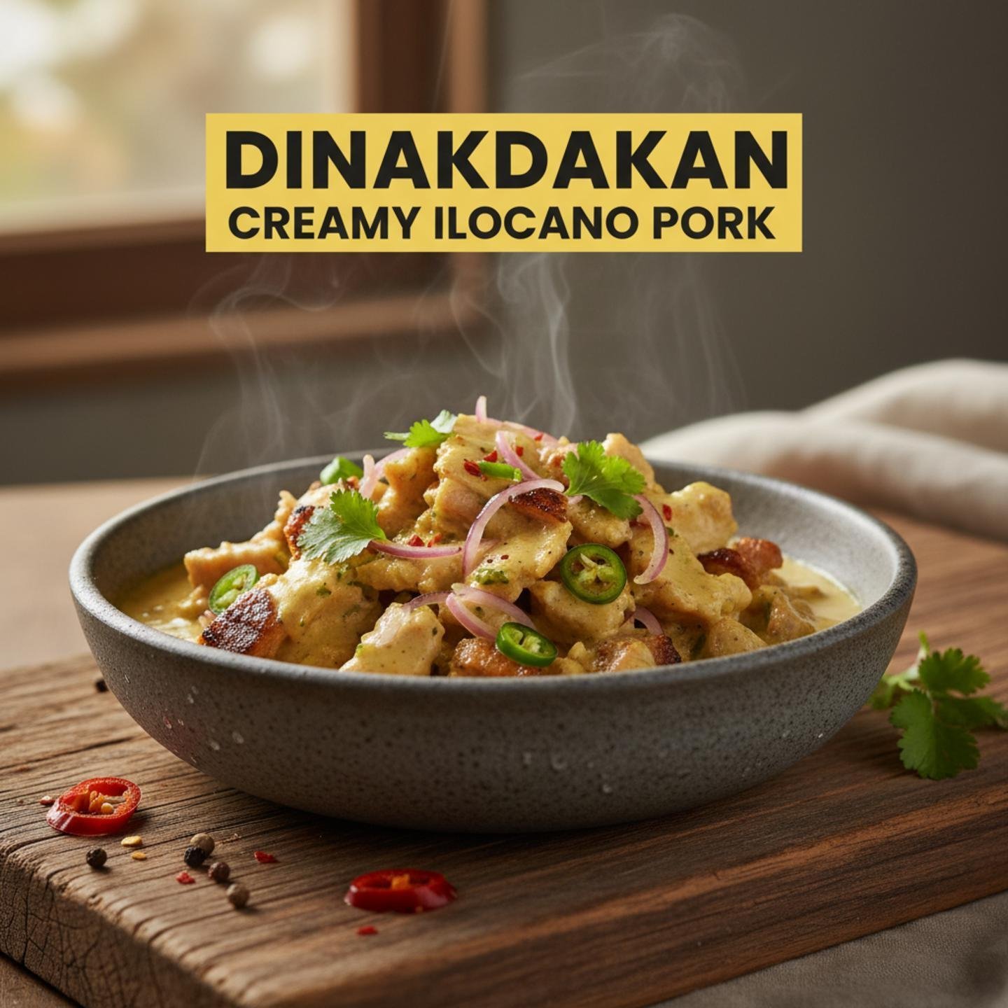 Dinakdakan: Creamy Ilocano Pork