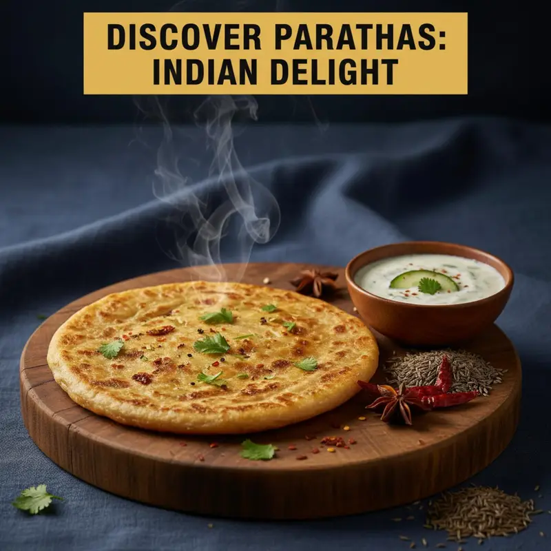 Discover Parathas: Indian Delight