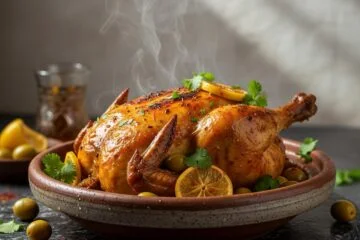 Djaj Mqualli: Moroccan Chicken