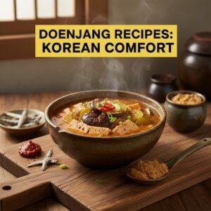 Doenjang Recipes: Korean Comfort