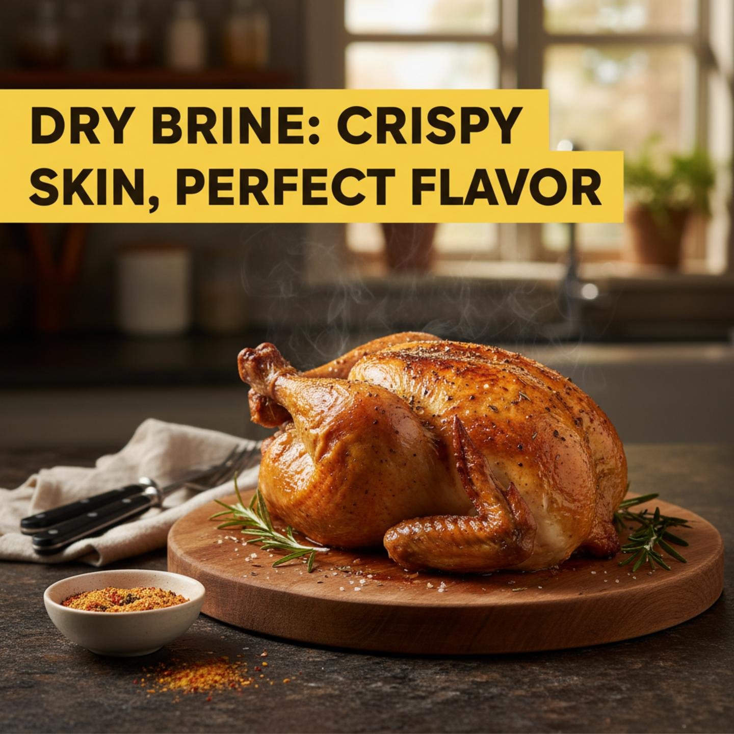 Dry Brine: Crispy Skin, Perfect Flavor