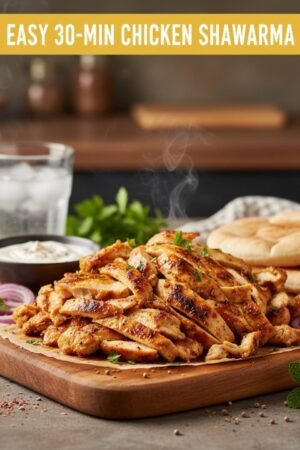 Easy 30-Min Chicken Shawarma
