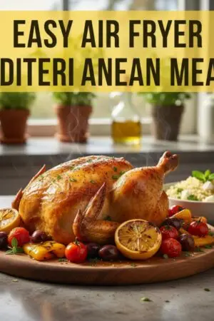 Easy Air Fryer Mediterranean Meals