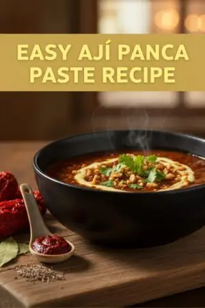 Easy Ají Panca Paste Recipe