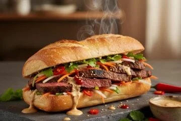 Easy Banh Mi Steak Sandwich