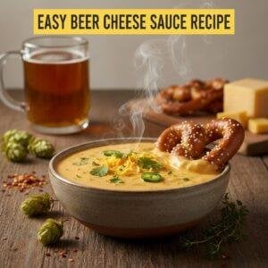 Easy Beer Cheese Sauce Recipe