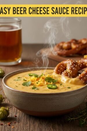 Easy Beer Cheese Sauce Recipe