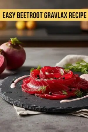 Easy Beetroot Gravlax Recipe