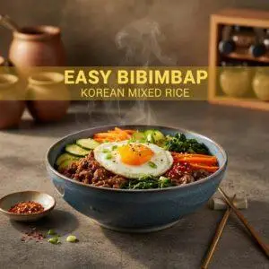 Easy Bibimbap: Korean Mixed Rice