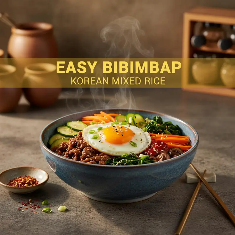 Easy Bibimbap: Korean Mixed Rice