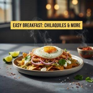 Easy Breakfast: Chilaquiles & More