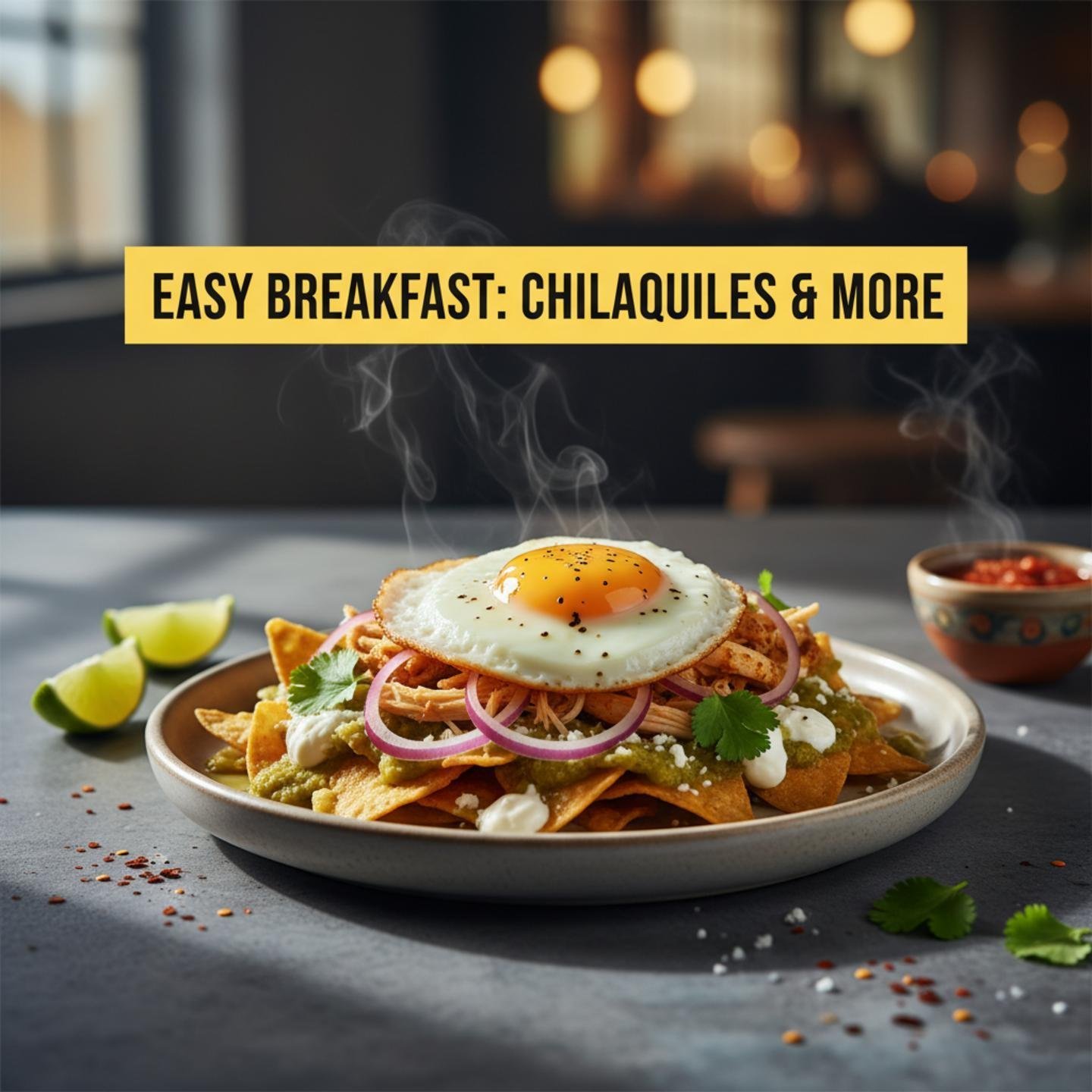 Easy Breakfast: Chilaquiles & More
