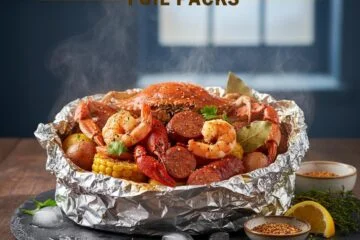Easy Cajun Seafood Boil Foil Packs