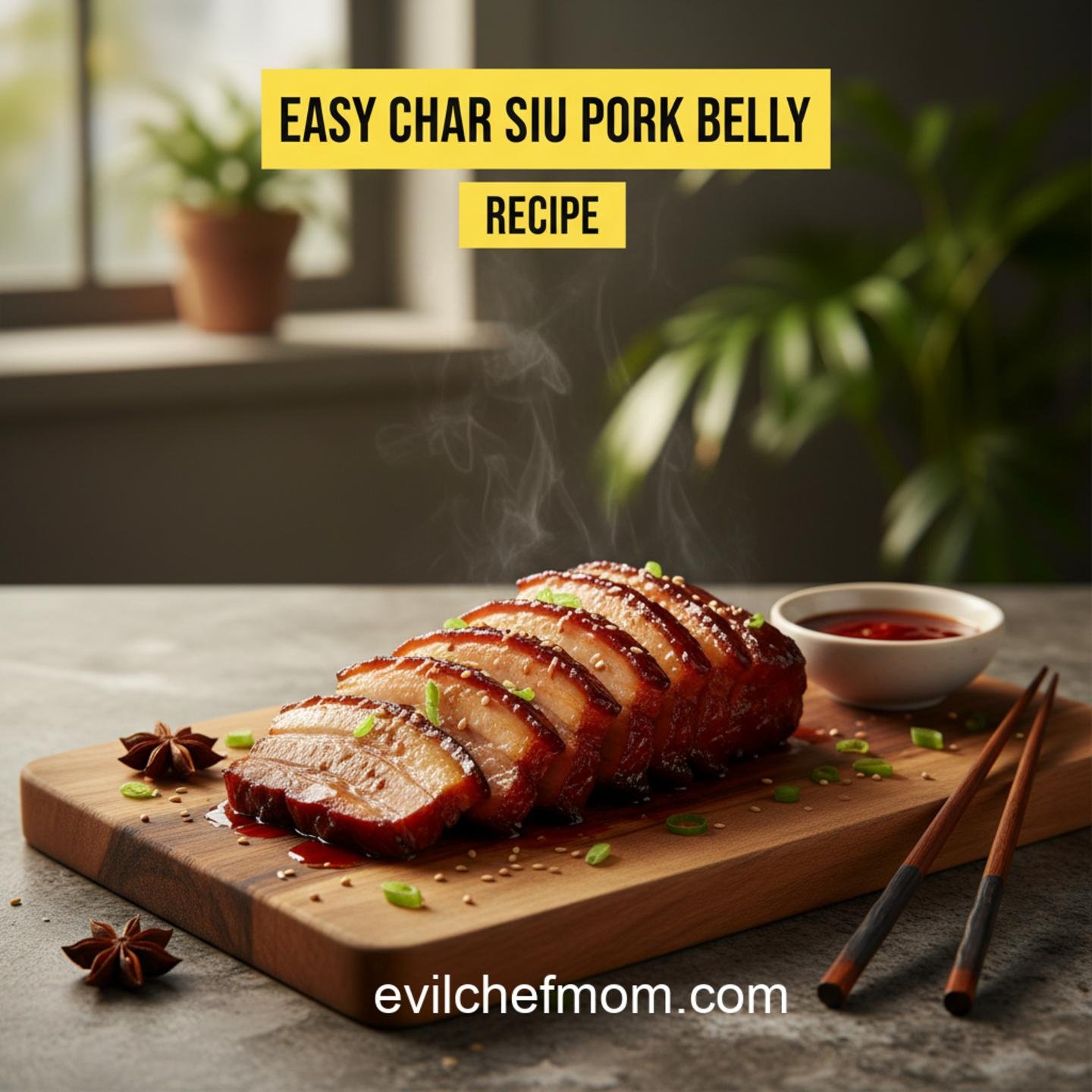 Easy Char Siu Pork Belly Recipe