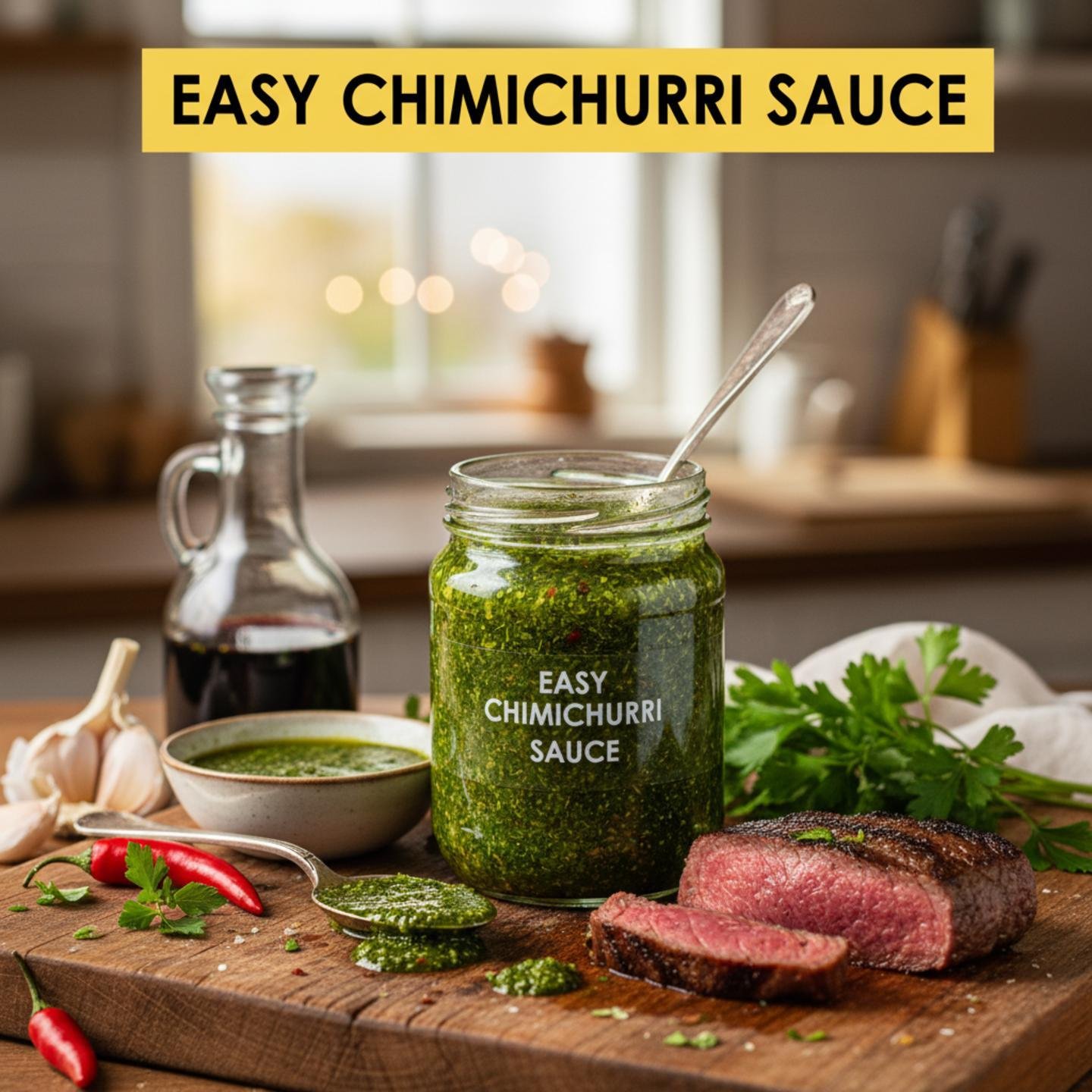 Easy Chimichurri Sauce