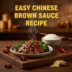 Easy Chinese Brown Sauce Recipe