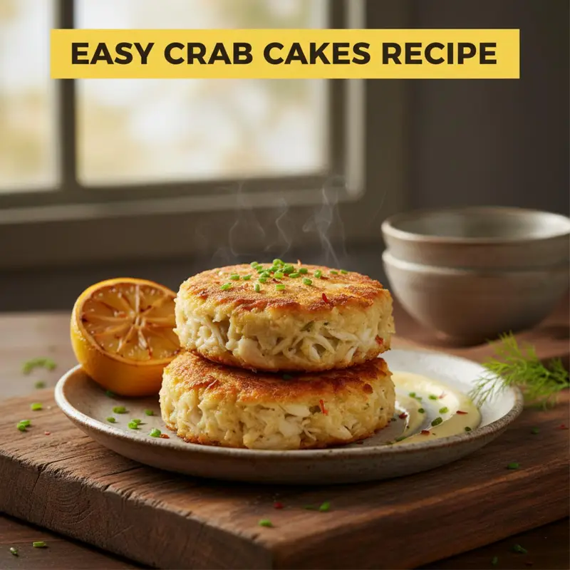 Easy Crab Cakes Recipe