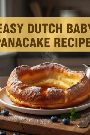 Easy Dutch Baby Pancake Recipe