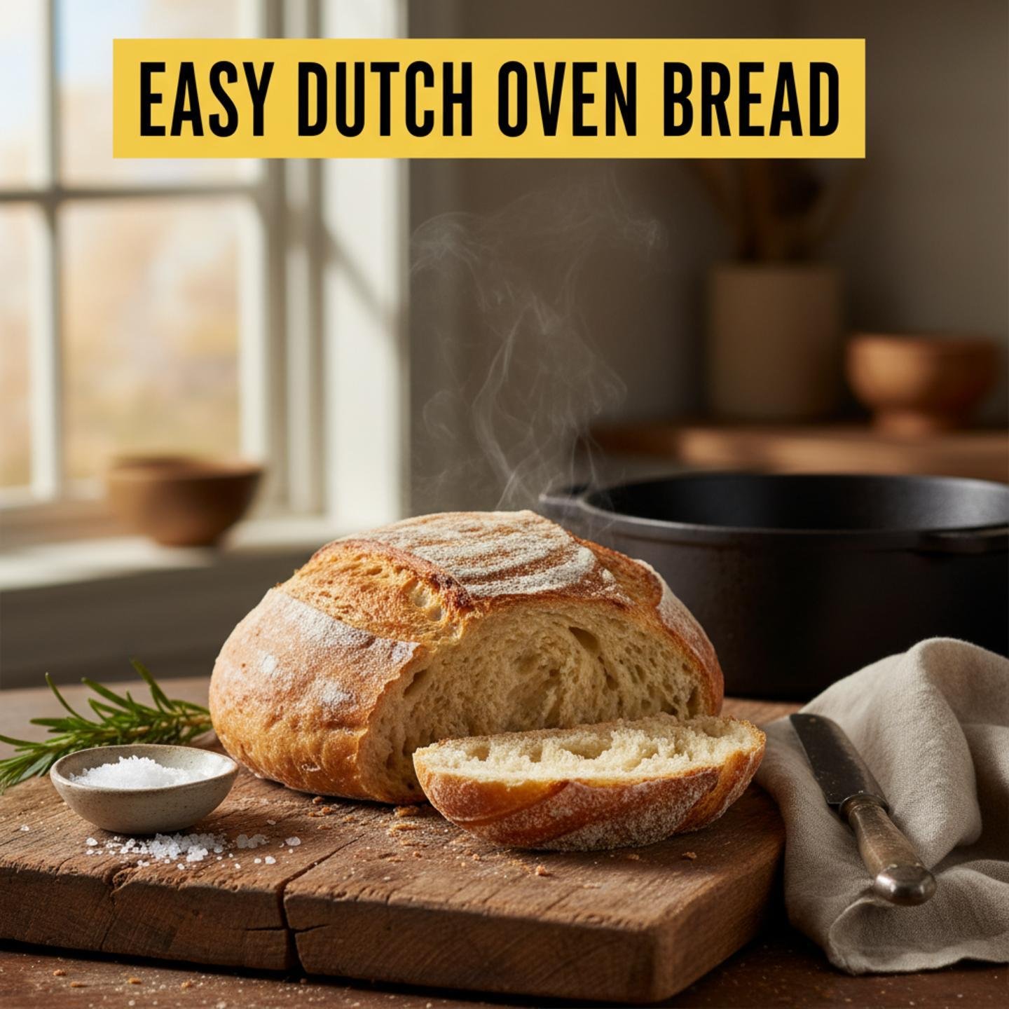 Easy Dutch Oven Bread