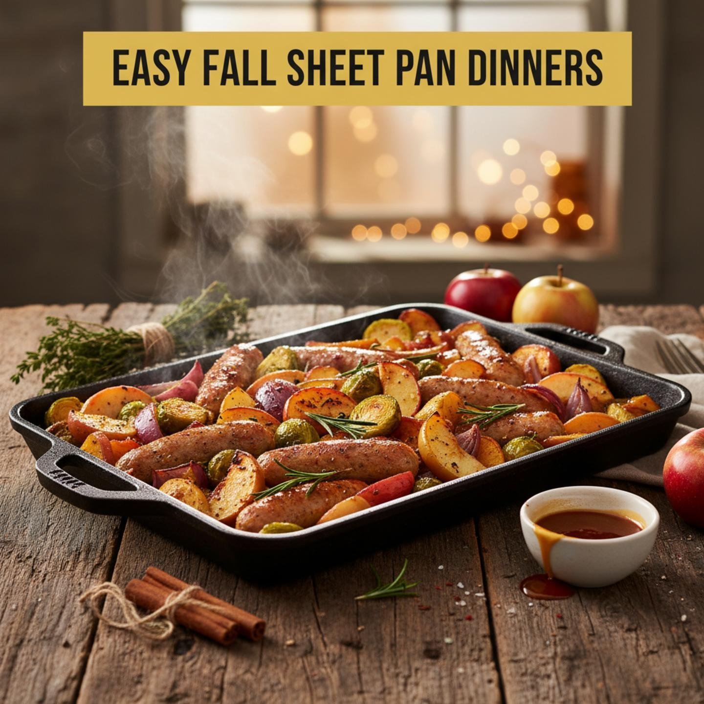 Easy Fall Sheet Pan Dinners