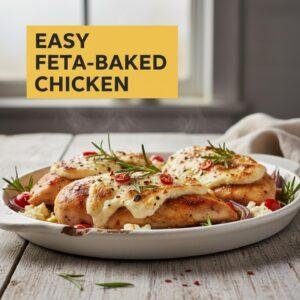Easy Feta-Baked Chicken