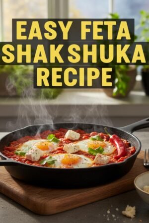 Easy Feta Shakshuka Recipe