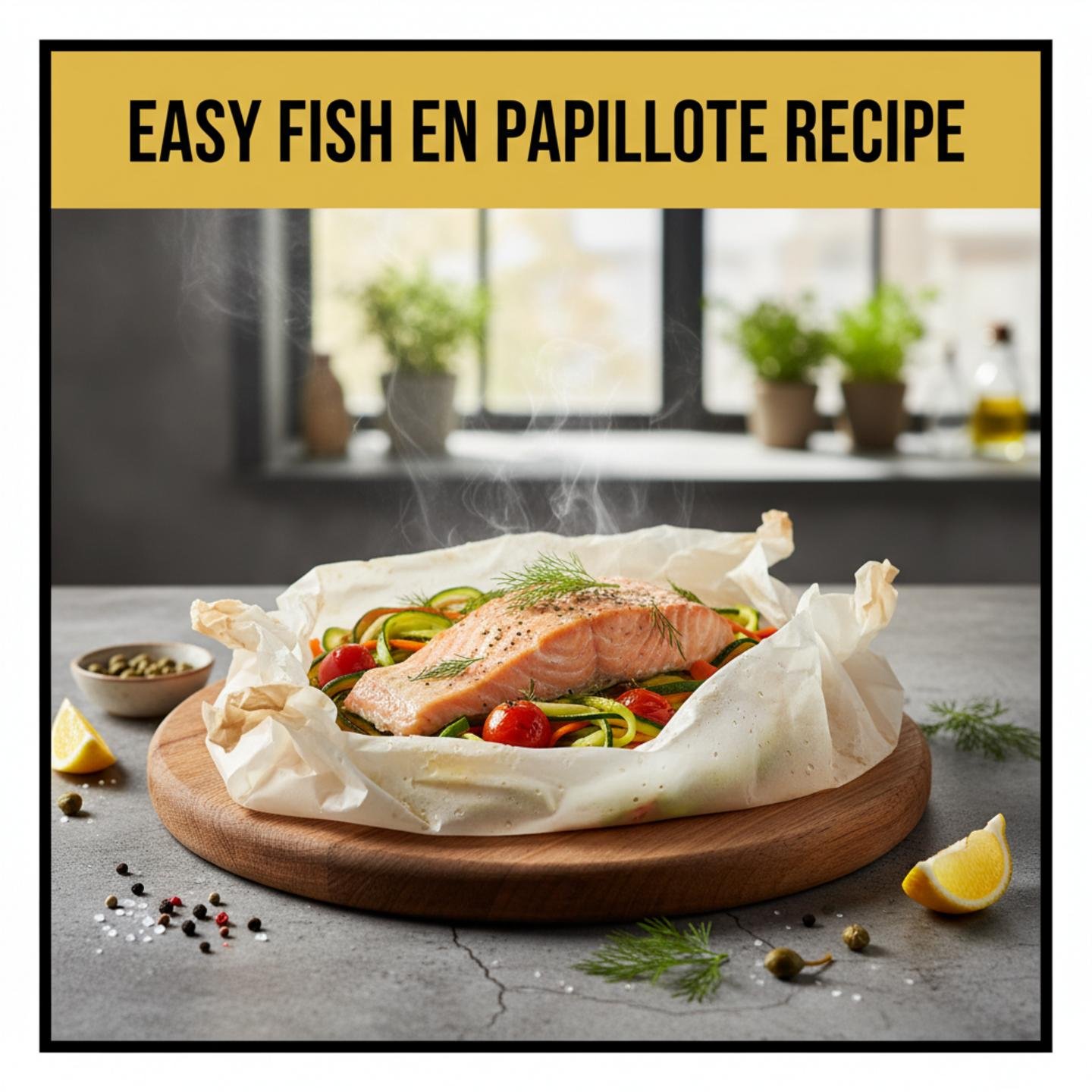 Easy Fish en Papillote Recipe