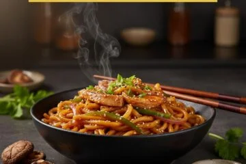 Easy Fried Udon Noodles