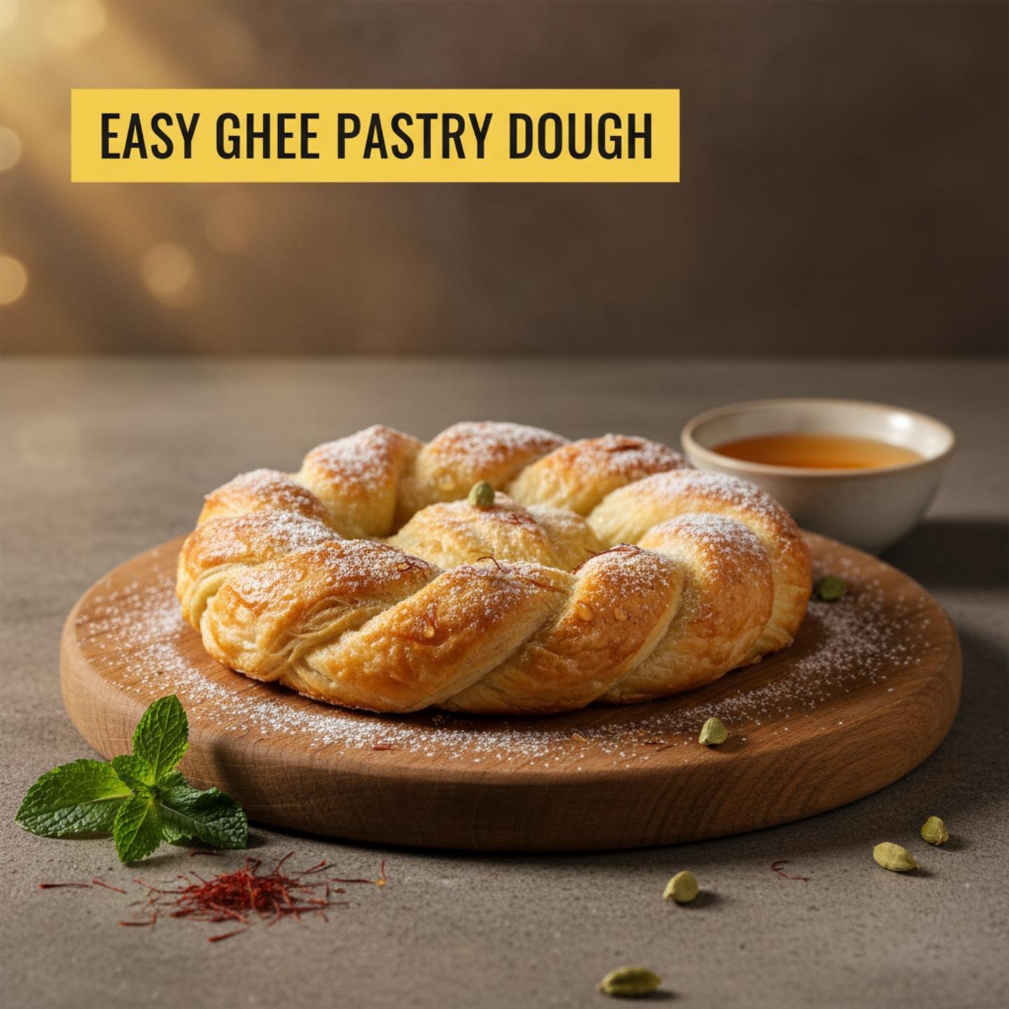 Easy Ghee Pastry Dough