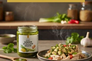 Easy Ginger Scallion Sauce