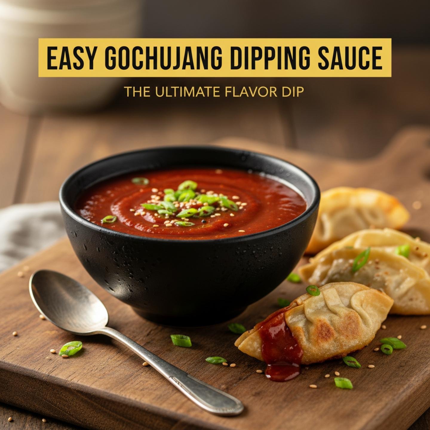 Easy Gochujang Dipping Sauce