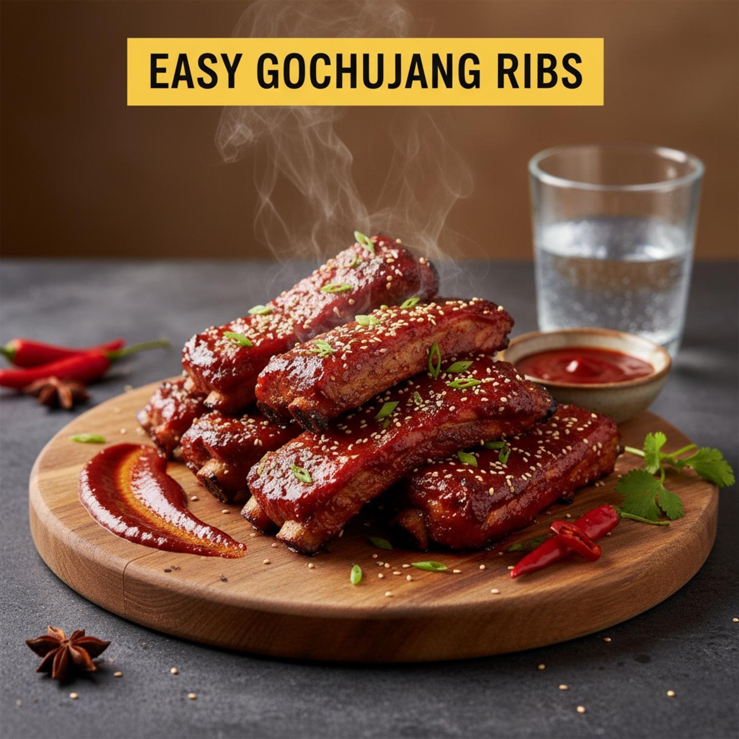 Easy Gochujang Ribs