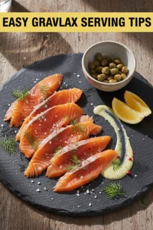 Easy Gravlax Serving Tips