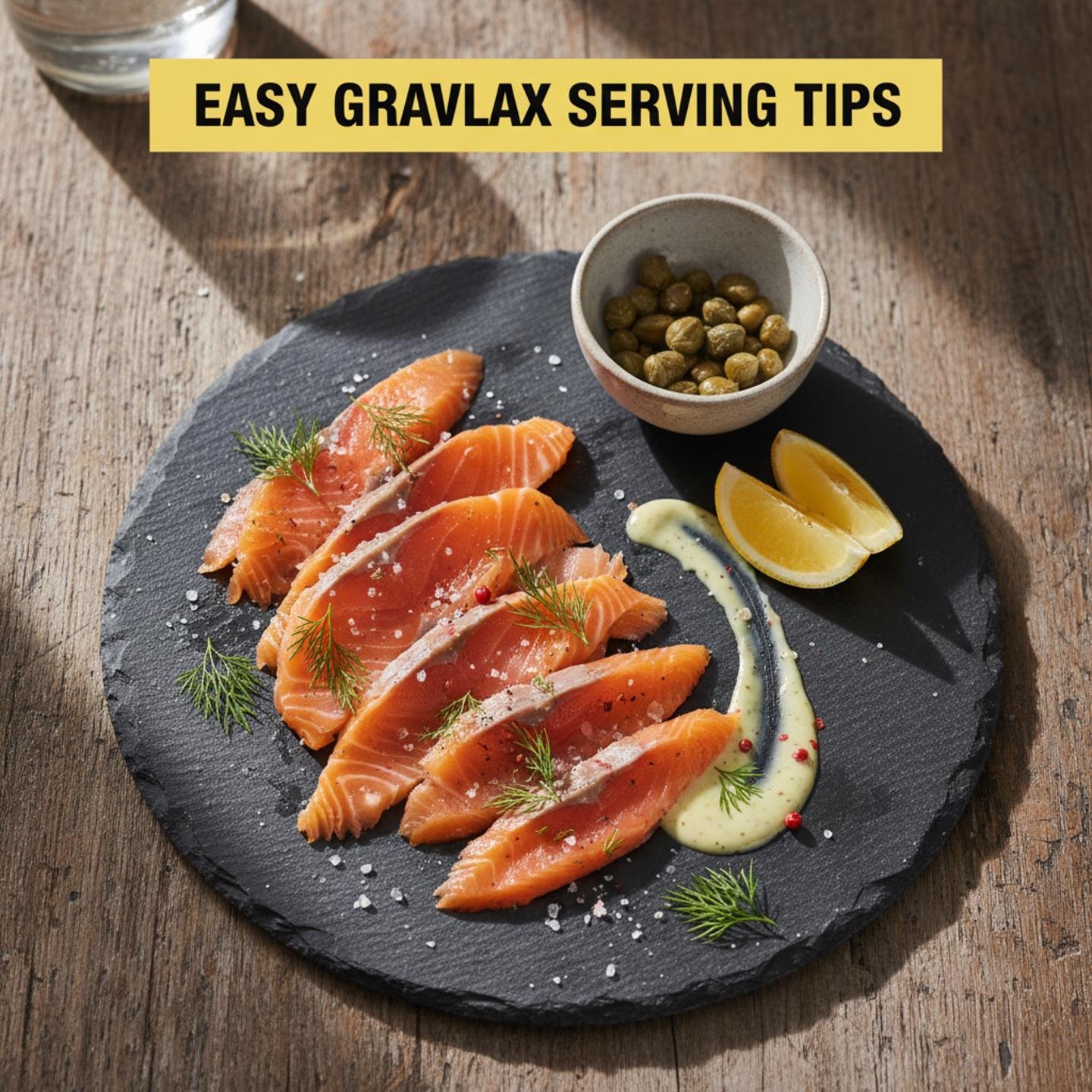 Easy Gravlax Serving Tips