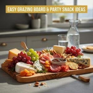Easy Grazing Board & Party Snack Ideas