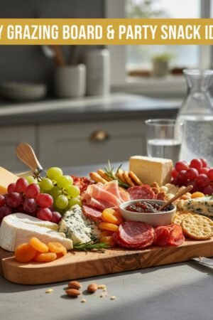 Easy Grazing Board & Party Snack Ideas
