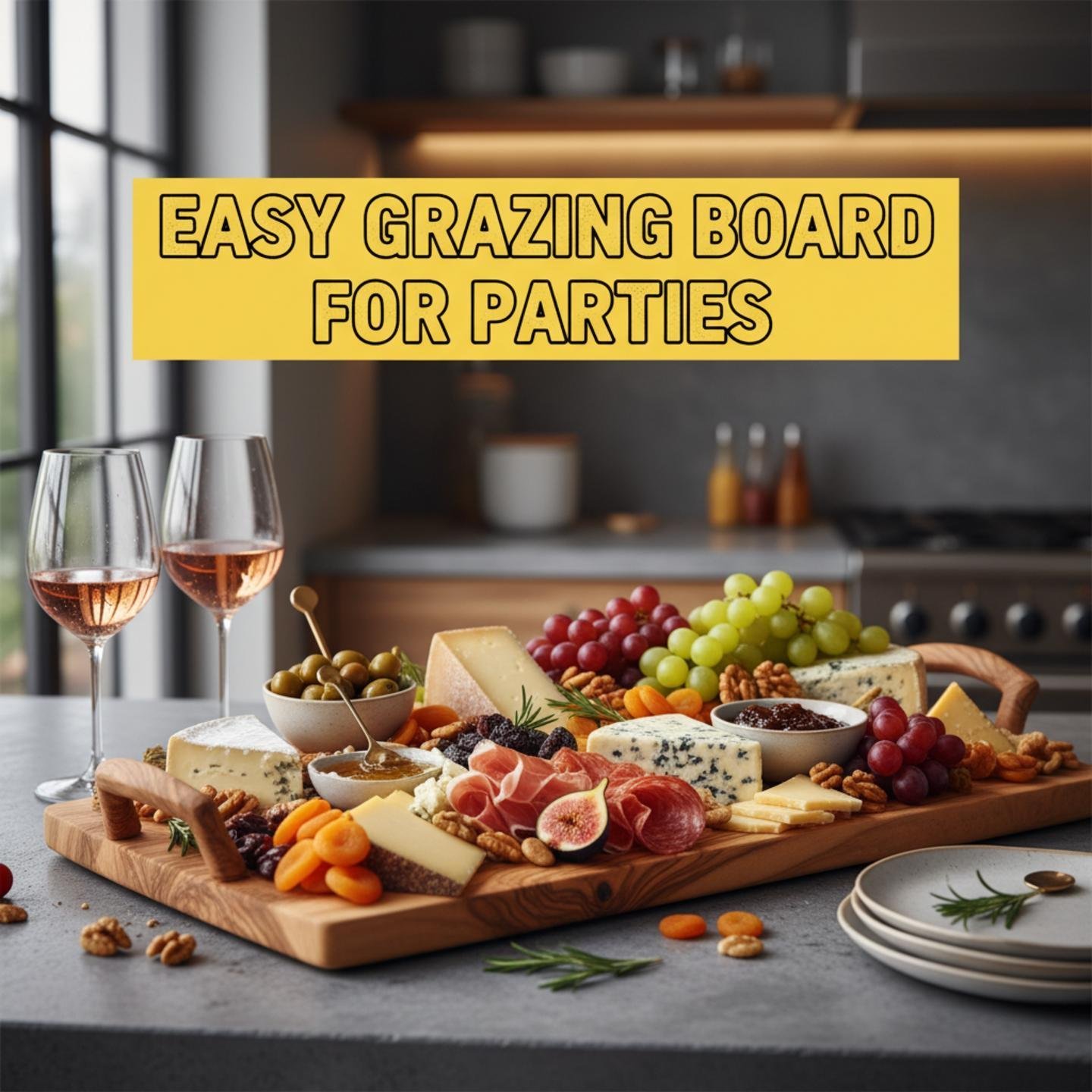 Easy Grazing Board for Parties