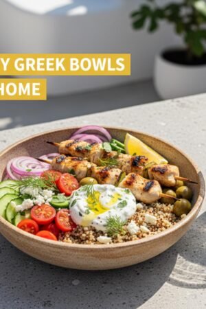 Easy Greek Bowls at Home