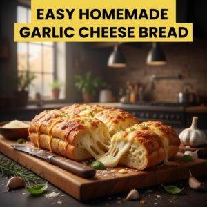 Easy Homemade Garlic Cheese Bread