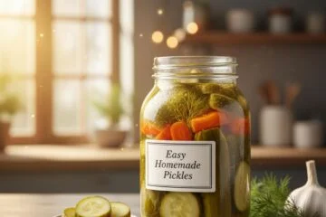 Easy Homemade Pickles