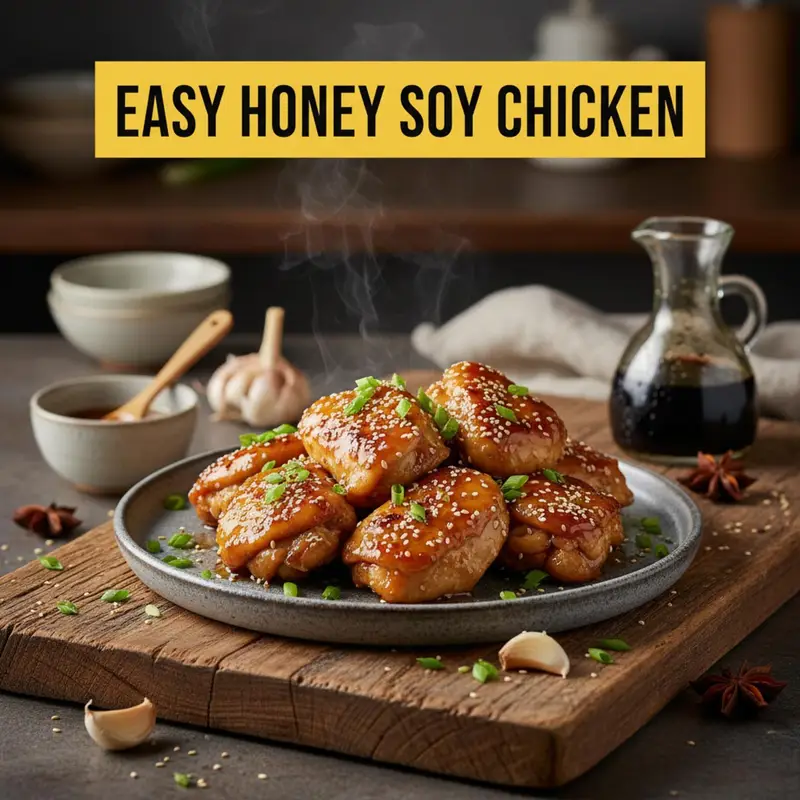 Easy Honey Soy Chicken