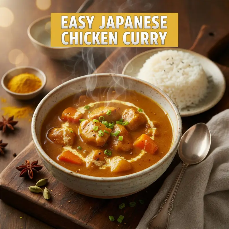 Easy Japanese Chicken Curry