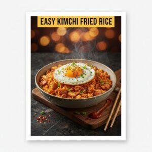 Easy Kimchi Fried Rice