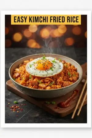 Easy Kimchi Fried Rice