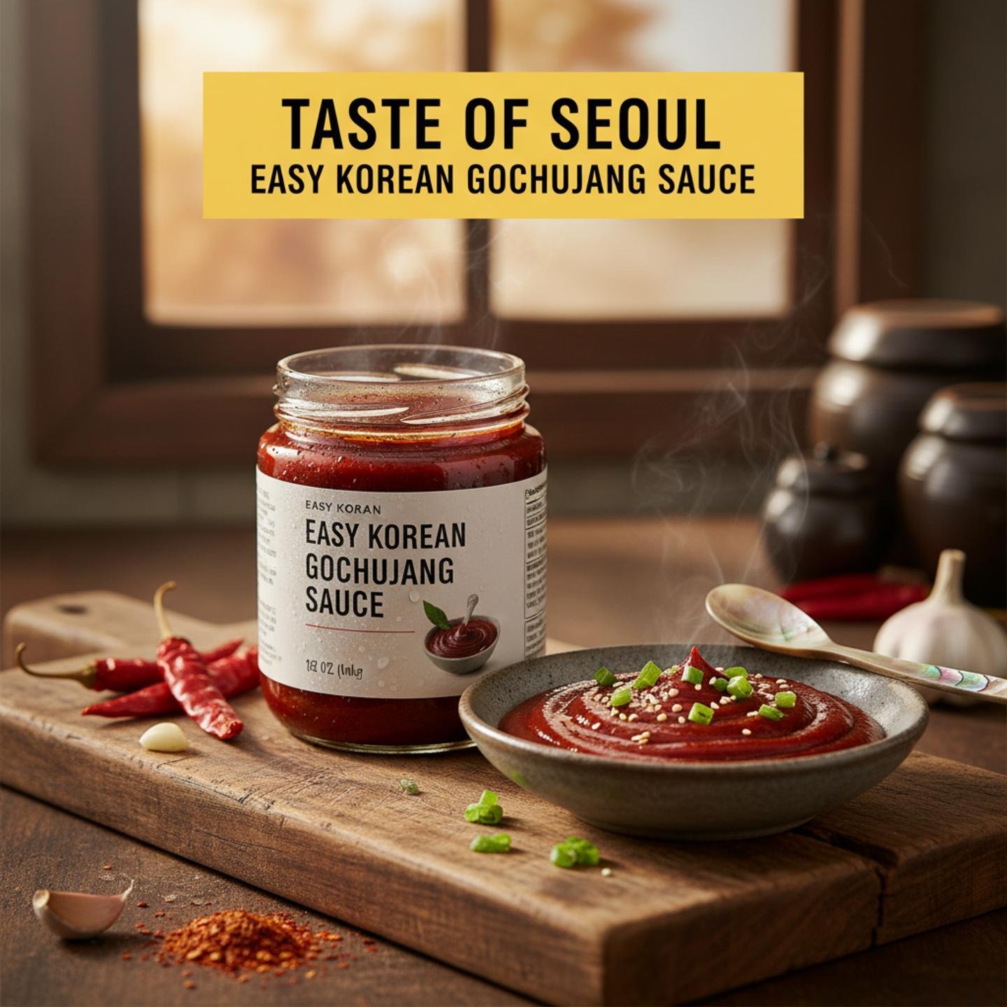 Easy Korean Gochujang Sauce