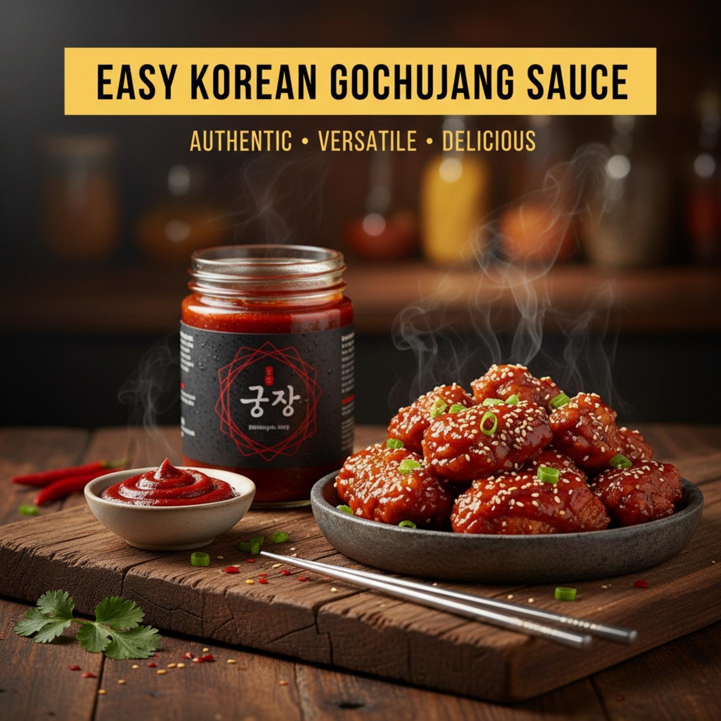 Easy Korean Gochujang Sauce