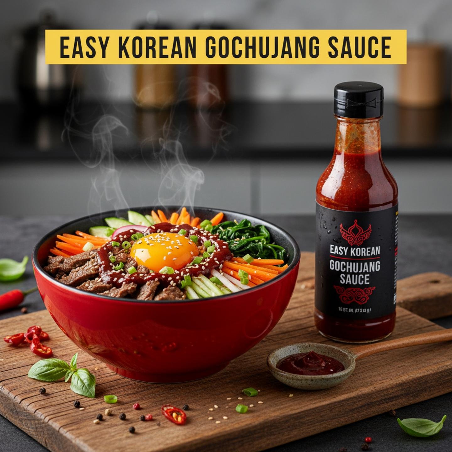 Easy Korean Gochujang Sauce